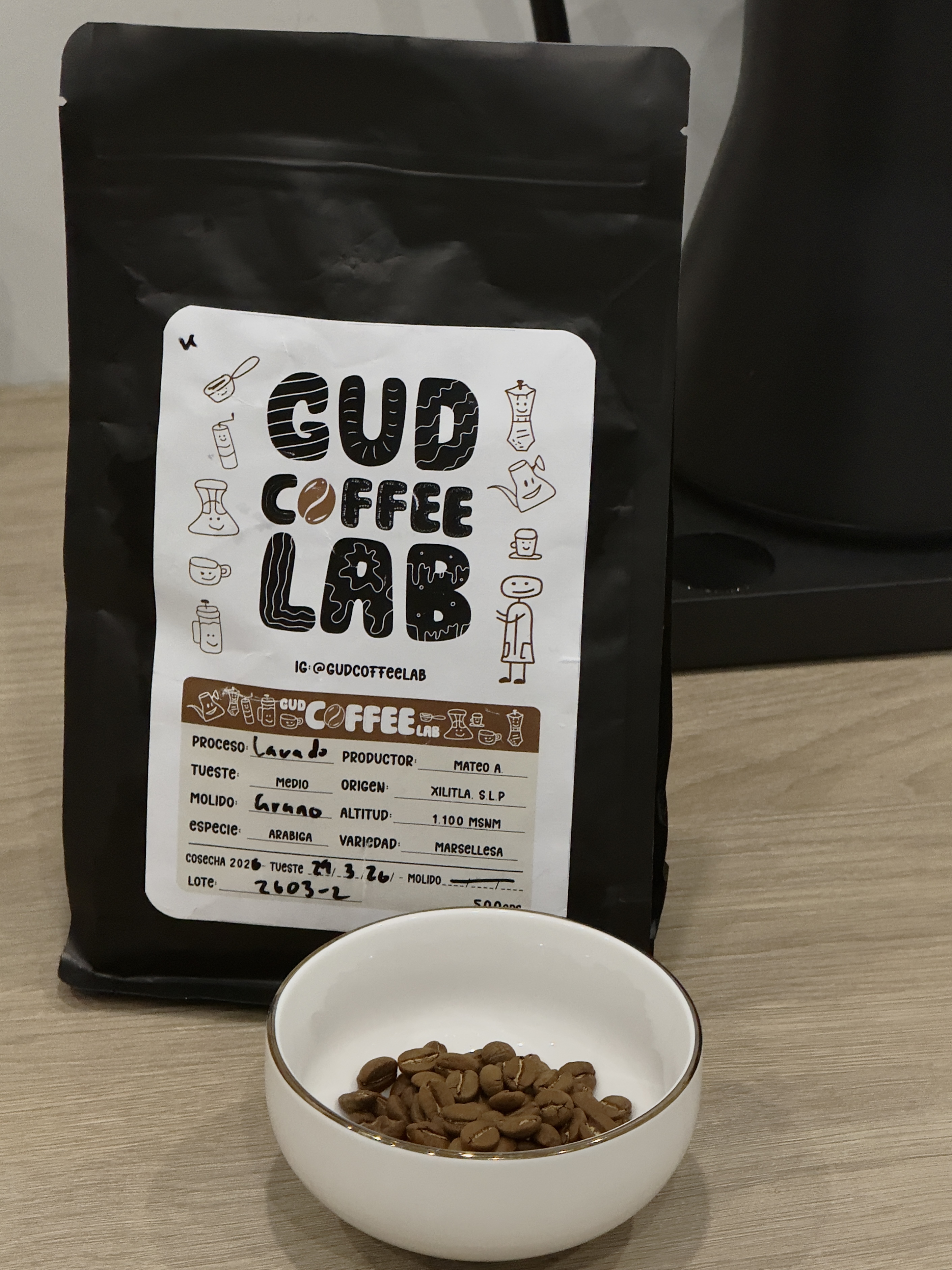 Gud Coffee Lab coffee bags